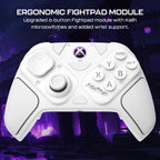 Turtle Beach Victrix Pro BFG Reloaded Wireless Gaming Controller for Xbox | Xbox Series X|S. Xbox One. PC. Modular. Fightpad Module. Hall-Effect Sticks. Triggers. 4 Remappable Buttons. Esports