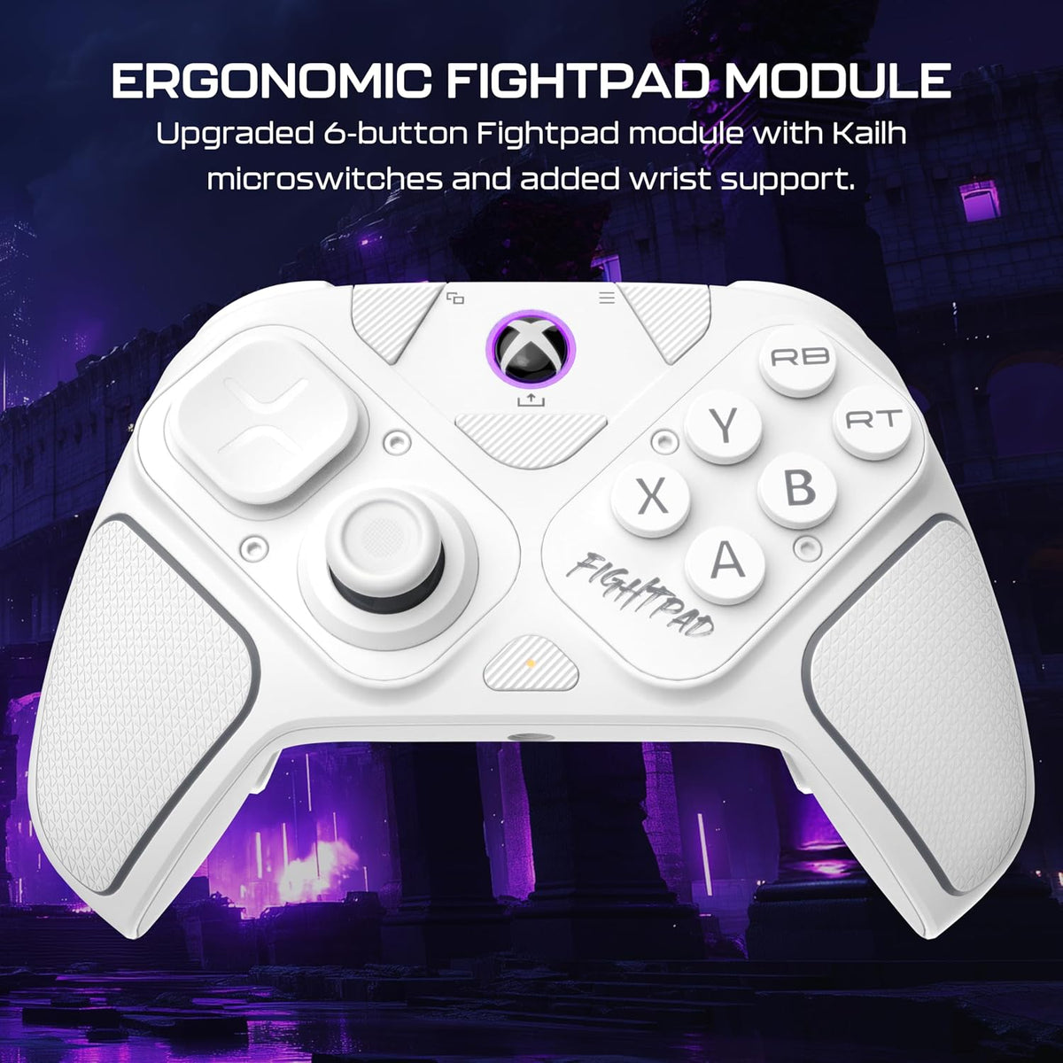 Turtle Beach Victrix Pro BFG Reloaded Wireless Gaming Controller for Xbox | Xbox Series X|S. Xbox One. PC. Modular. Fightpad Module. Hall-Effect Sticks. Triggers. 4 Remappable Buttons. Esports