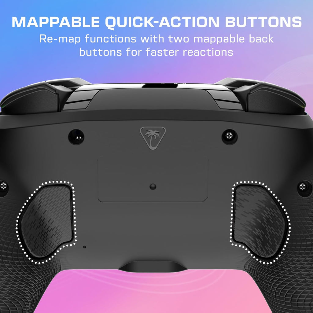 Turtle Beach Afterglow Wave Wireless RGB Game Controller Nintendo Switch 2 | Switch Lite. OLED. TMR Thumbsticks. Rechargeable 20-Hr Battery. 2 Mappable Back Buttons. Motion Controls. C-Button