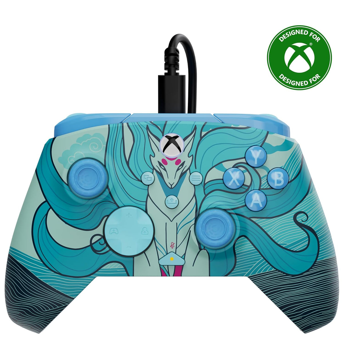Turtle Beach Rematch Advanced Wired Gaming Controller for Xbox & PC | Xbox Series X|S. Xbox One. PC. 2 Remappable Buttons. Hall-Effect Triggers. Audio Controls. Image Shift Design