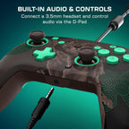 Turtle Beach Rematch Wired Controller The Legend of Zelda Nintendo Switch 2 | Nintendo Switch 2. Lite. OLED. Hall-Effect Thumbsticks. 2 Mappable Buttons. Glows-in-the-Dark. C-Button. The Legend of Zelda