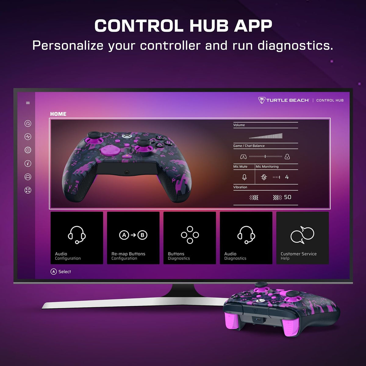 Turtle Beach Rematch Minecraft Wireless RGB Gaming Controller - Licensed for XBOX Series X|S. XBOX One. PC. Android Bluetooth Devices - Rumble Motors. Impulse Triggers. Back Buttons. TMR Thumbsticks