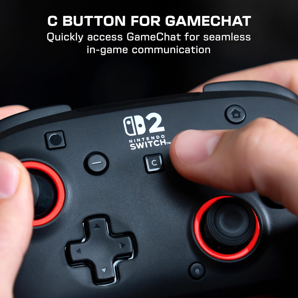 Turtle Beach Rematch Wireless Gaming Controller Nintendo Switch 2. Lite | Nintendo Switch OLED. TMR Thumbsticks. Rechargeable 40-Hr Battery. 2 Mappable Back Buttons. Motion Controls