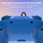 Turtle Beach Afterglow Wave Wired RGB Gaming Controller. Nintendo Switch 2 | Switch Lite. OLED. Hall-Effect Thumbsticks. 2 Mappable Back Buttons. Audio Controls. C-Button for GameChat. RGB Lights