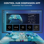 Turtle Beach Rematch Advanced Wired Gaming Controller for Xbox & PC | Xbox Series X|S. Xbox One. PC. 2 Remappable Buttons. Hall-Effect Triggers. Audio Controls. Glows-in-the-Dark