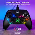 Turtle Beach Afterglow Ignite Wired RGB Gaming Controller for Xbox & PC | Xbox Series X|S. Xbox One. PC. 2 Remappable Buttons. Hall-Effect Triggers. Audio Controls. Glows-in-the-Dark