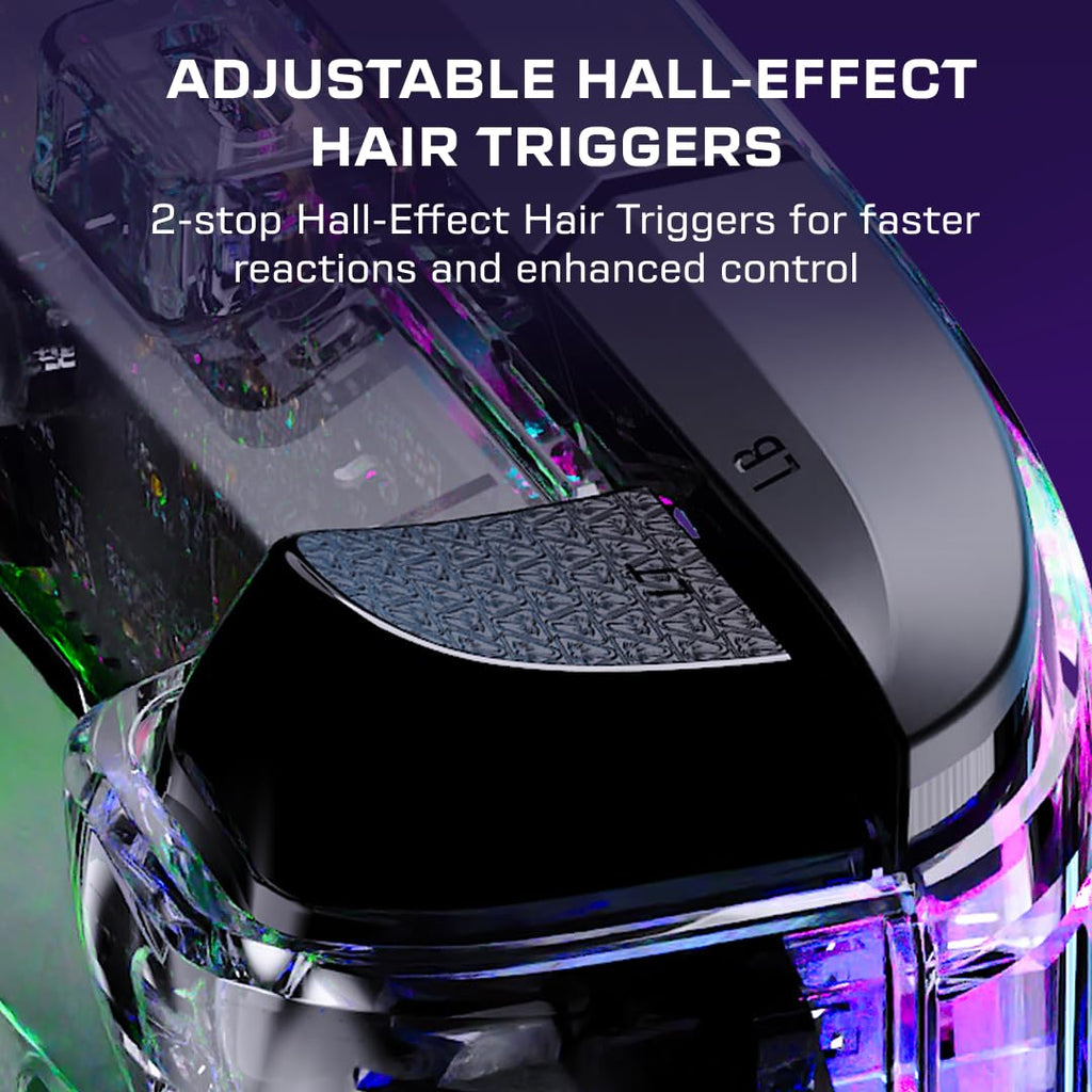 Turtle Beach Afterglow Wired RGB Gaming Controller Xbox Series X|S & PC | Xbox One. Customizable RGB Lighting. 2 Mappable Back Buttons. 2-Stop Hall-Effect Hair Triggers. Audio Controls