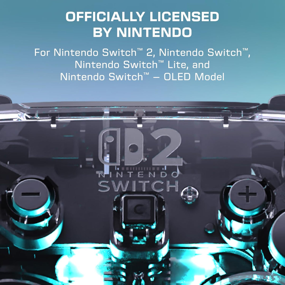 Turtle Beach Afterglow Wireless RGB Gaming Controller. Nintendo Switch 2 | Nintendo Switch Lite. OLED. TMR Thumbsticks. Rechargeable 40-Hr Battery. 2 Mappable Back Buttons. LED Lighting. Translucent