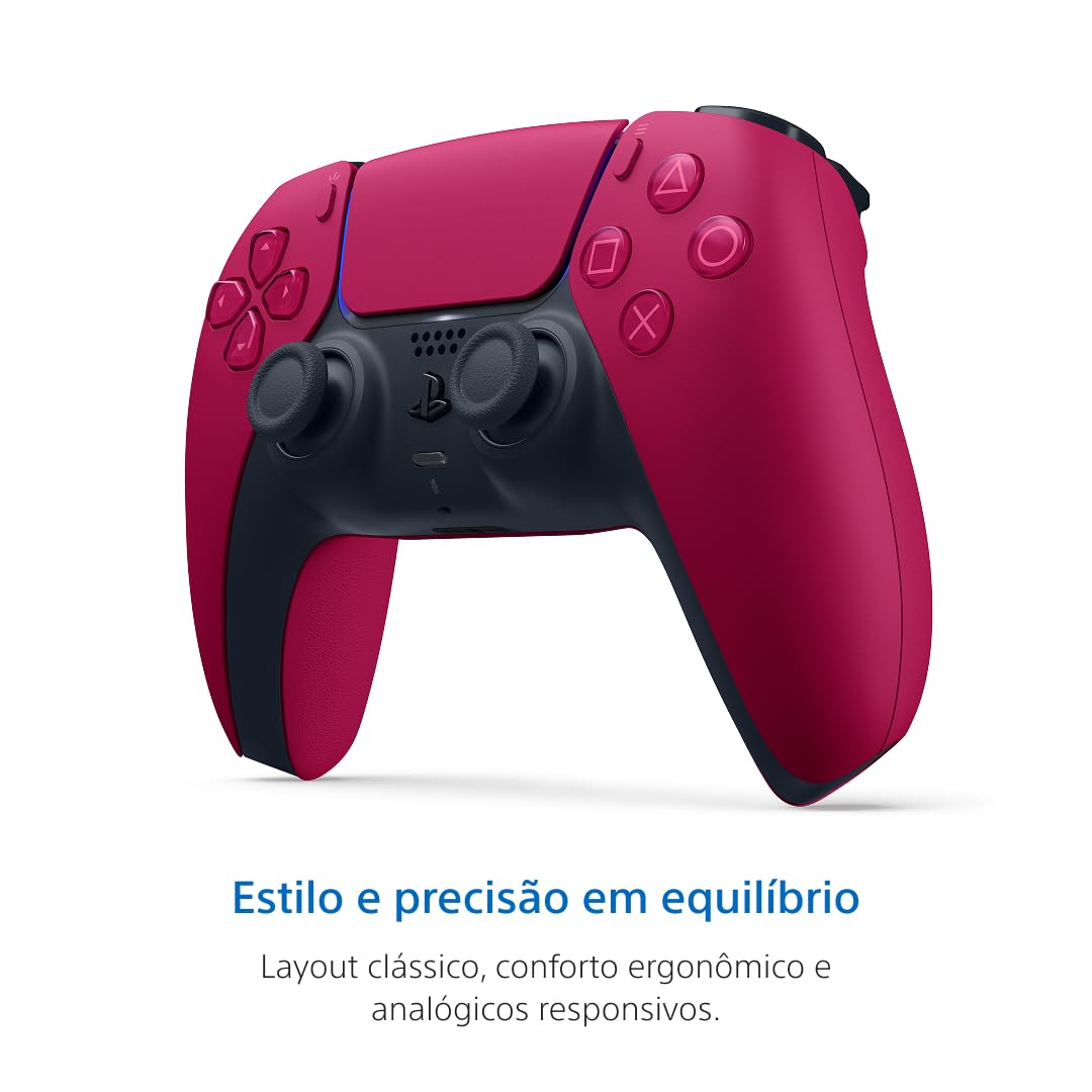 PlayStation DualSense Wireless Controller – Cosmic Red - for PS5. PC. MAC & Mobile