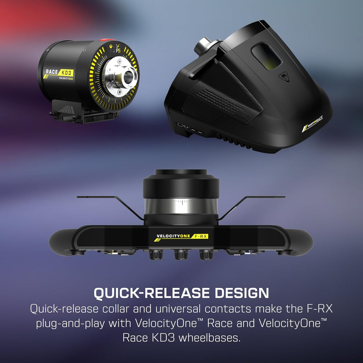 Turtle Beach VelocityOne F-RX Formula Racing Wheel for Xbox & PC | For VelocityOne Race & VelocityOne KD3 Wheelbases. Hall-Effect Clutch Paddles. Magnetic Paddle Shifters. Rotary Dials