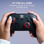 Turtle Beach Rematch Wireless Gaming Controller Nintendo Switch 2. Lite | Nintendo Switch OLED. TMR Thumbsticks. Rechargeable 40-Hr Battery. 2 Mappable Back Buttons. Motion Controls