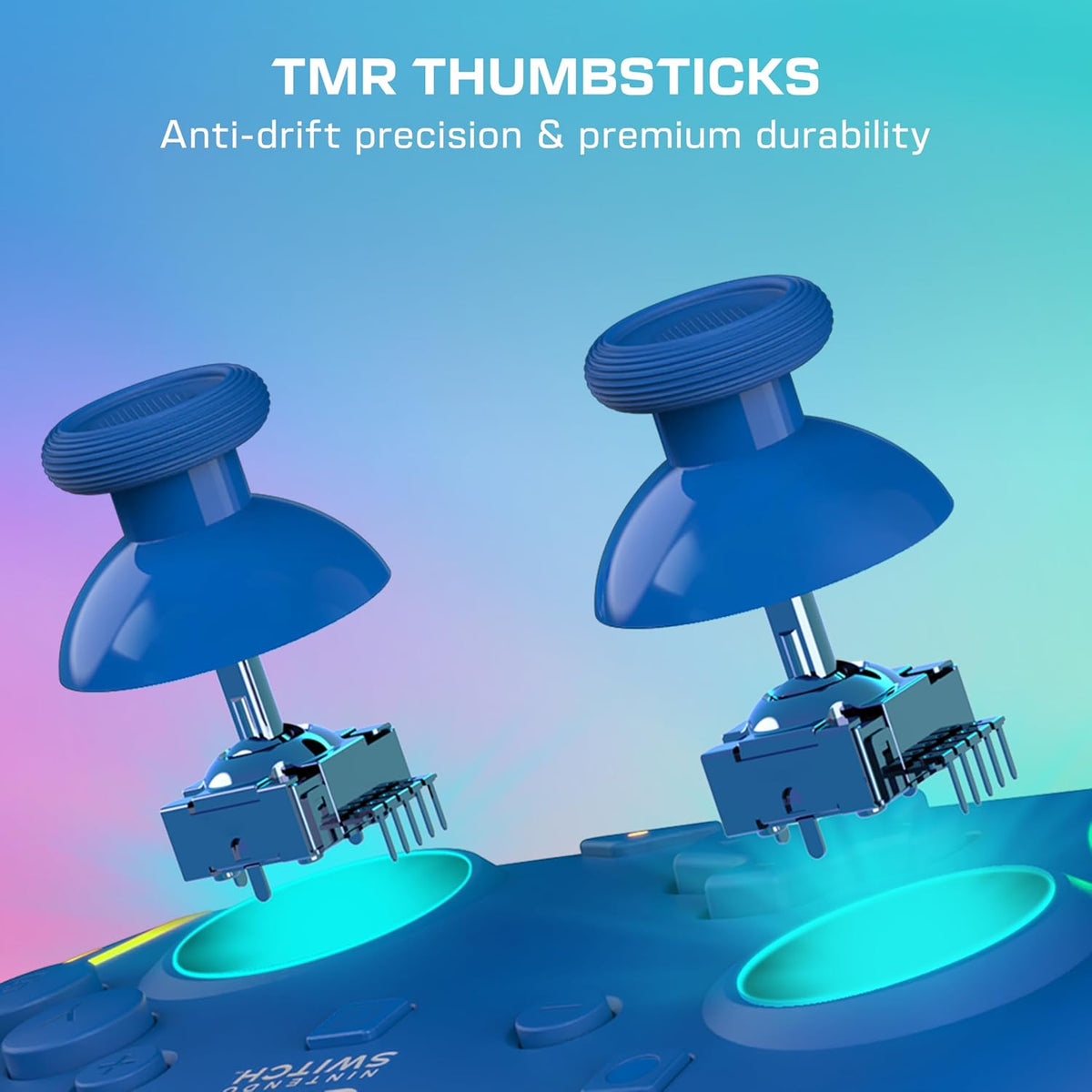 Turtle Beach Afterglow Wave Wireless RGB Game Controller Nintendo Switch 2 | Switch Lite. OLED. TMR Thumbsticks. Rechargeable 20-Hr Battery. 2 Mappable Back Buttons. Motion Controls. C-Button