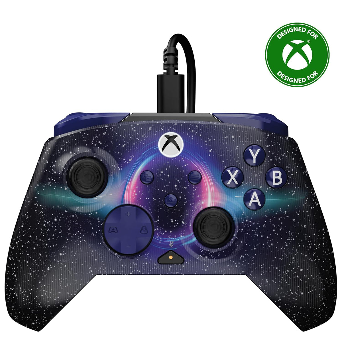 Turtle Beach Rematch Advanced Wired Gaming Controller for Xbox & PC | Xbox Series X|S. Xbox One. PC. 2 Remappable Buttons. Hall-Effect Triggers. Audio Controls. Image Shift Design