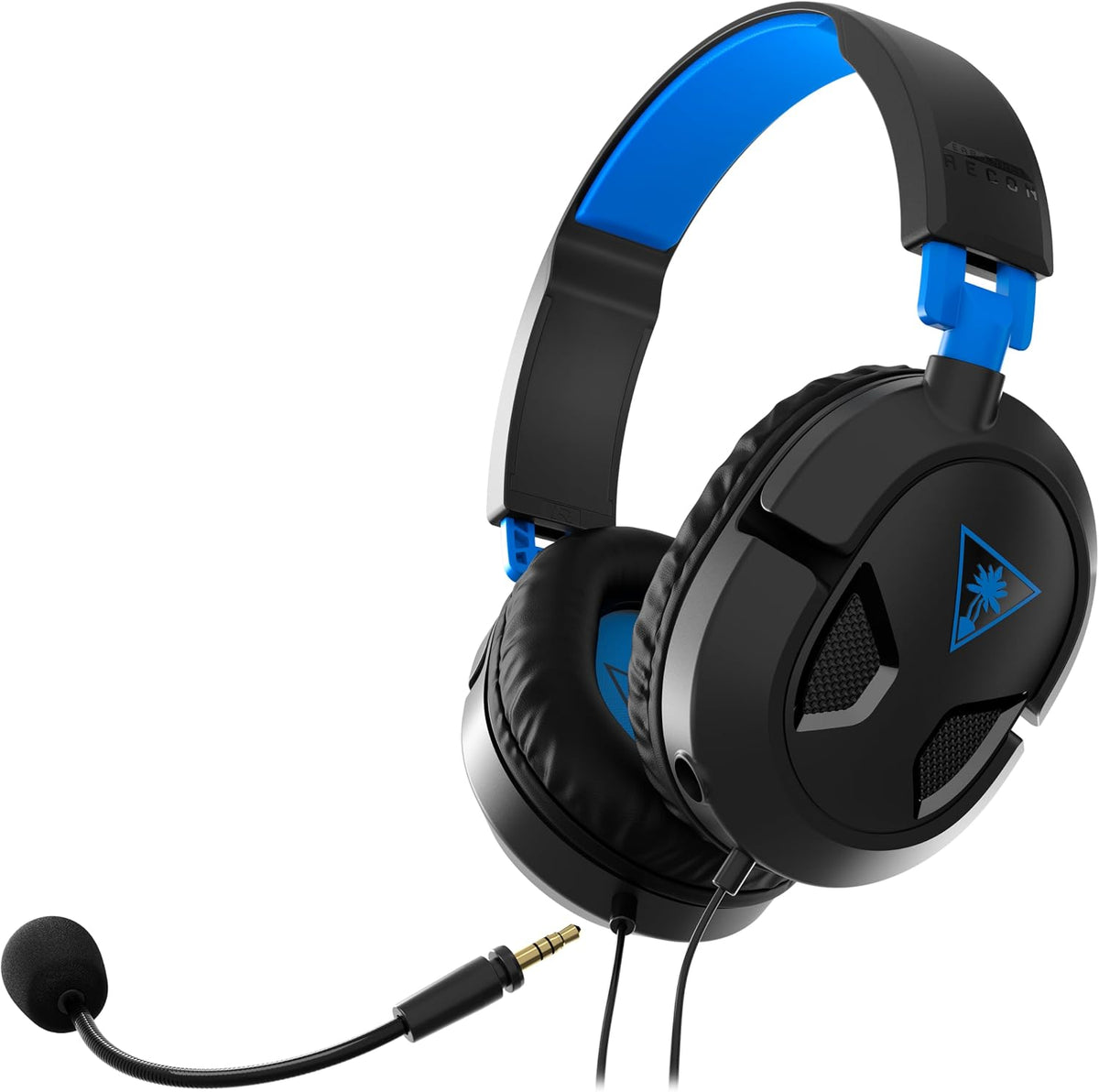 Turtle Beach Recon 50 Wired Multiplatform Gaming Headset for PS5. Xbox. PC | PlayStation. PS4. Xbox Series X|S. Xbox One. Mobile. Removable Mic. 40mm Speakers. In-Line Controls. Lightweight