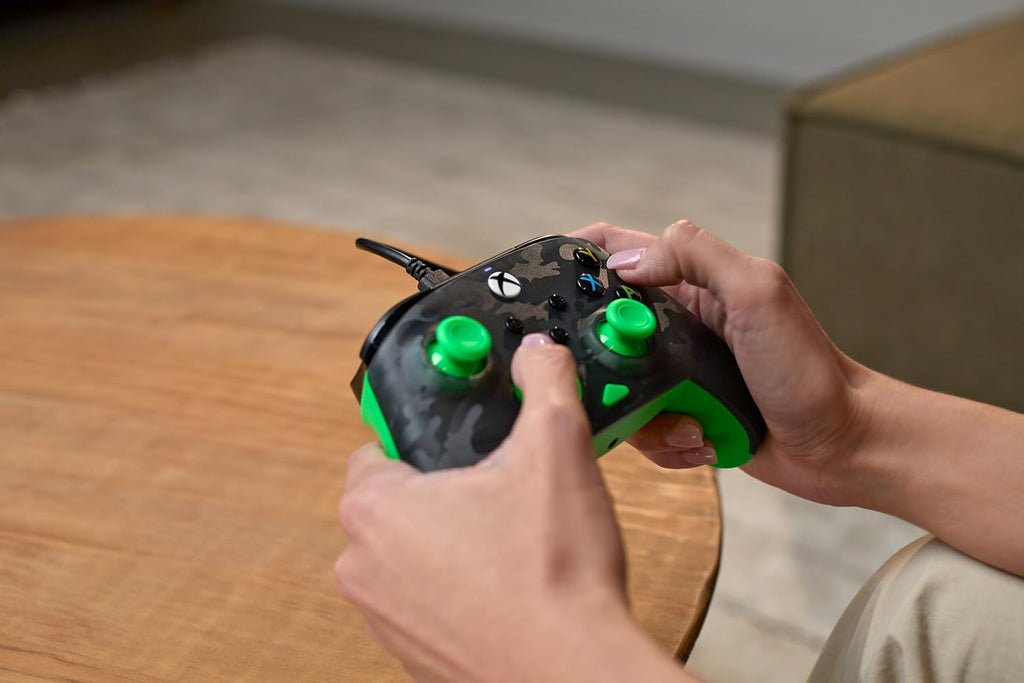 Turtle Beach Rematch Core Wired Gaming Controller Licensed for Xbox & PC | Xbox Series X|S. Xbox One. Audio Controls. Hall-Effect Thumbsticks. Rumble Motors & Impulse Triggers