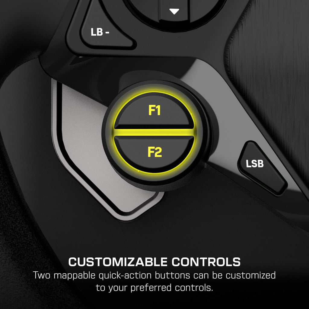 Turtle Beach Racer Wireless Racing Wheel System Officially Licensed for Xbox Series X|S & Xbox One and Windows PCs – Complete Design. Reliable Wireless Connection. up to 30Hr Battery