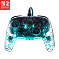 Turtle Beach Afterglow Wireless RGB Gaming Controller. Nintendo Switch 2 | Nintendo Switch Lite. OLED. TMR Thumbsticks. Rechargeable 40-Hr Battery. 2 Mappable Back Buttons. LED Lighting. Translucent