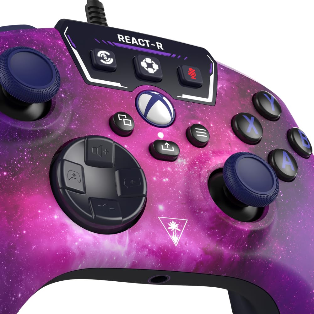 Turtle Beach REACT-R Wired Game Controller – Officially Licensed for Xbox Series X & S. Xbox One. and Windows 10|11 PC's