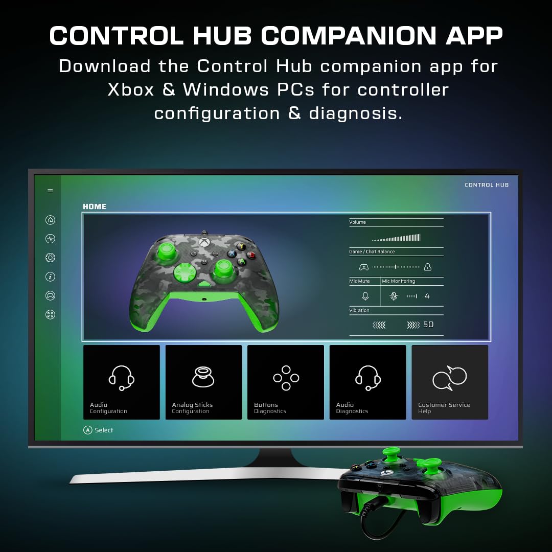 Turtle Beach Rematch Core Wired Gaming Controller Licensed for Xbox & PC | Xbox Series X|S. Xbox One. Audio Controls. Hall-Effect Thumbsticks. Rumble Motors & Impulse Triggers