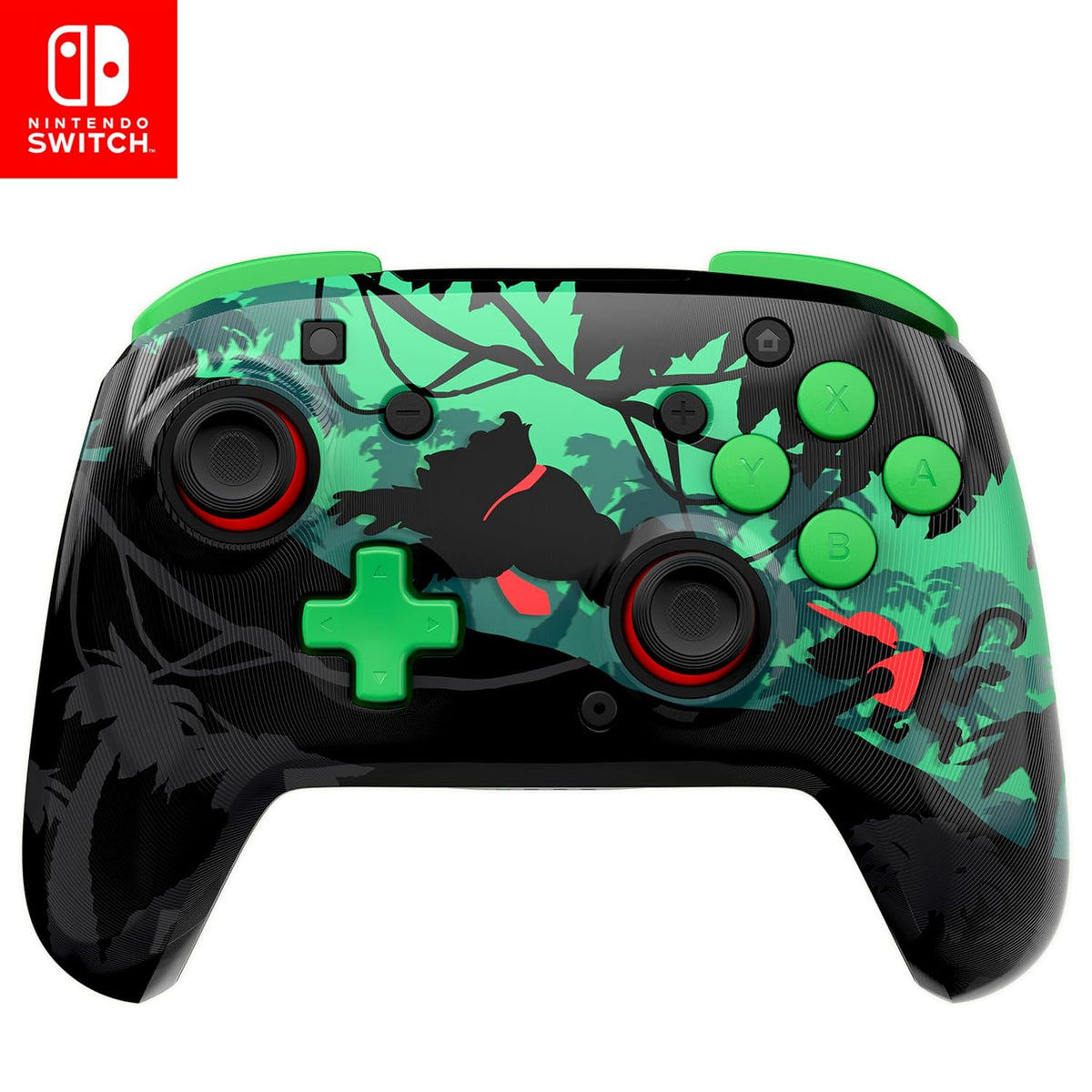 Turtle Beach Rematch Wireless Controller Invincible Mario Nintendo Switch 2 | Nintendo Switch Lite. OLED. Glow-in-the-Dark Design. Rechargeable 40-Hr Battery. 2 Mappable Back Buttons