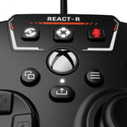Turtle Beach REACT-R Controller Wired Game Controller – Xbox Series X. Xbox Series S. Xbox One & Windows – Audio Controls. Mappable Buttons. Textured Grips