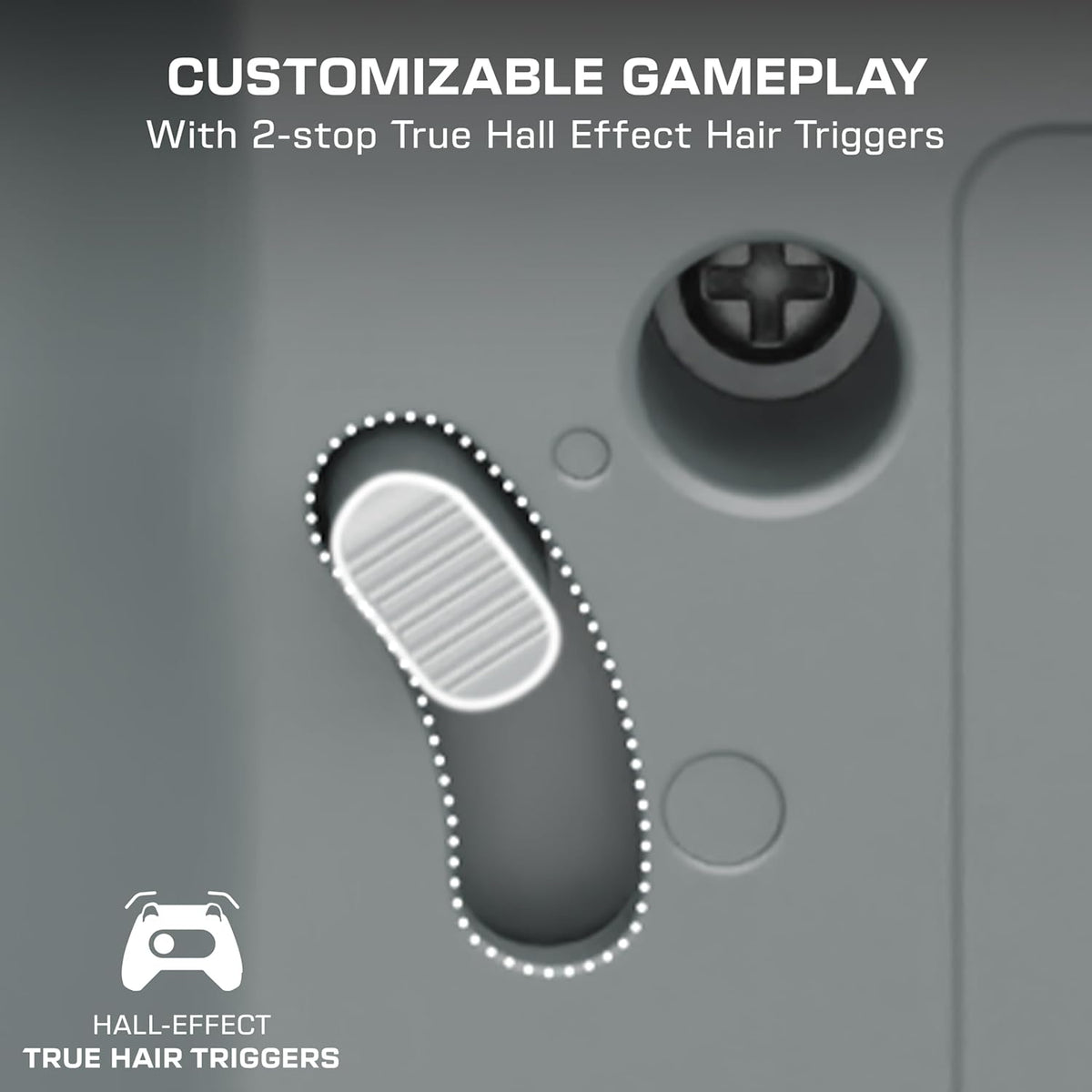 Turtle Beach Rematch Advanced Wired Gaming Controller for Xbox & PC | Xbox Series X|S. Xbox One. PC. 2 Remappable Buttons. Hall-Effect Triggers. Audio Controls. Glows-in-the-Dark