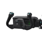Turtle Beach VelocityOne Flight Universal Control System - Xbox Series X & Xbox Series S. Xbox One & Windows 10 & 11 PCs with Yoke Handle. Throttle Quadrant. Trim Wheel & Rudder Controls