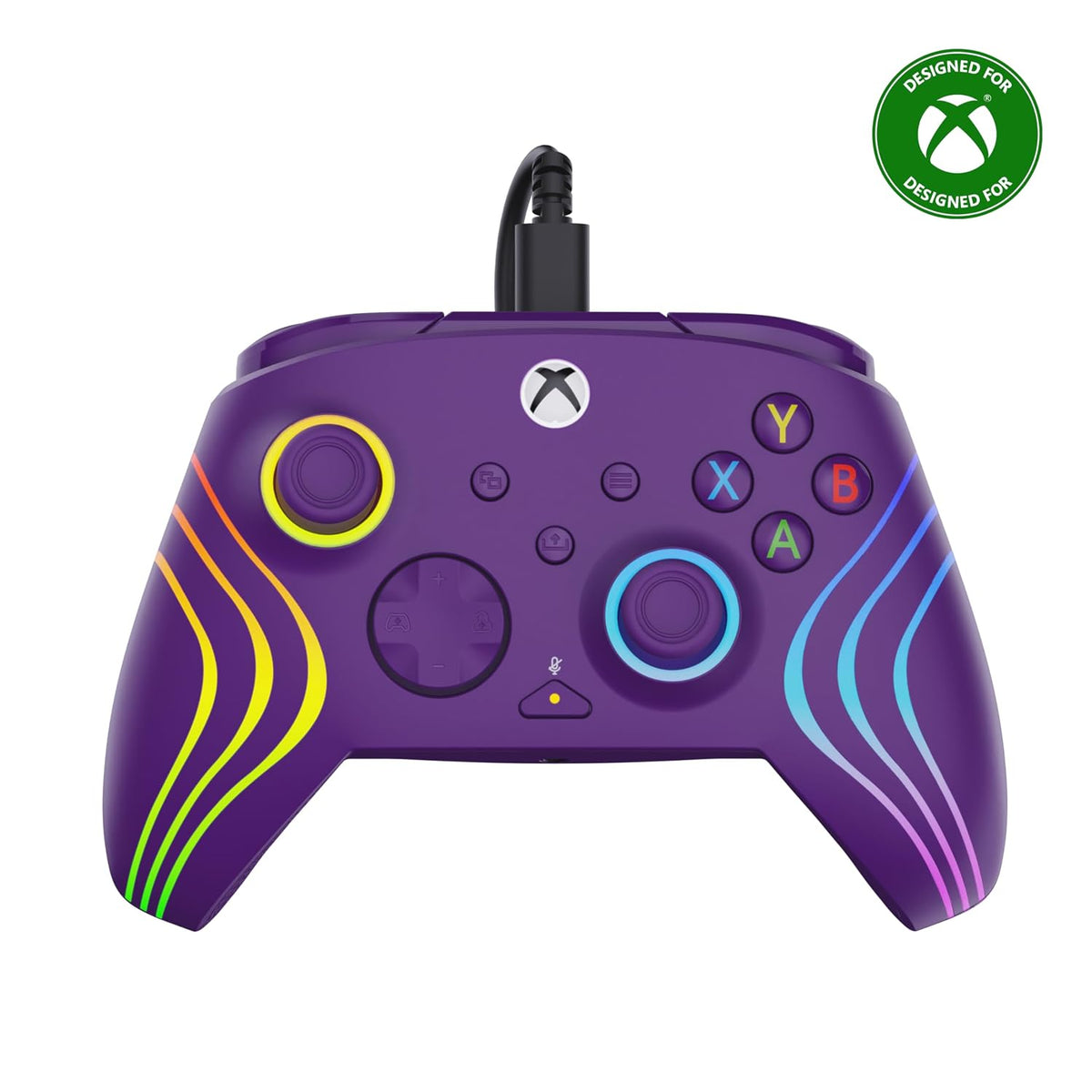 Turtle Beach Afterglow Ignite Wired RGB Gaming Controller for Xbox & PC | Xbox Series X|S. Xbox One. PC. 2 Remappable Buttons. Hall-Effect Triggers. Audio Controls. Glows-in-the-Dark