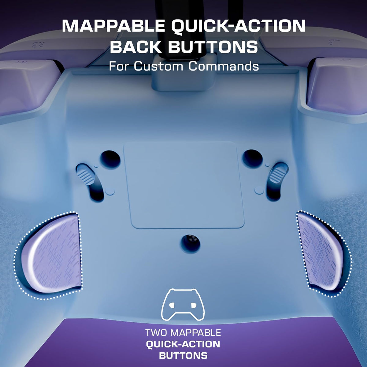 Turtle Beach Rematch Advanced Wired Gaming Controller for Xbox & PC | Xbox Series X|S. Xbox One. PC. 2 Remappable Buttons. Hall-Effect Triggers. Audio Controls. Glows-in-the-Dark