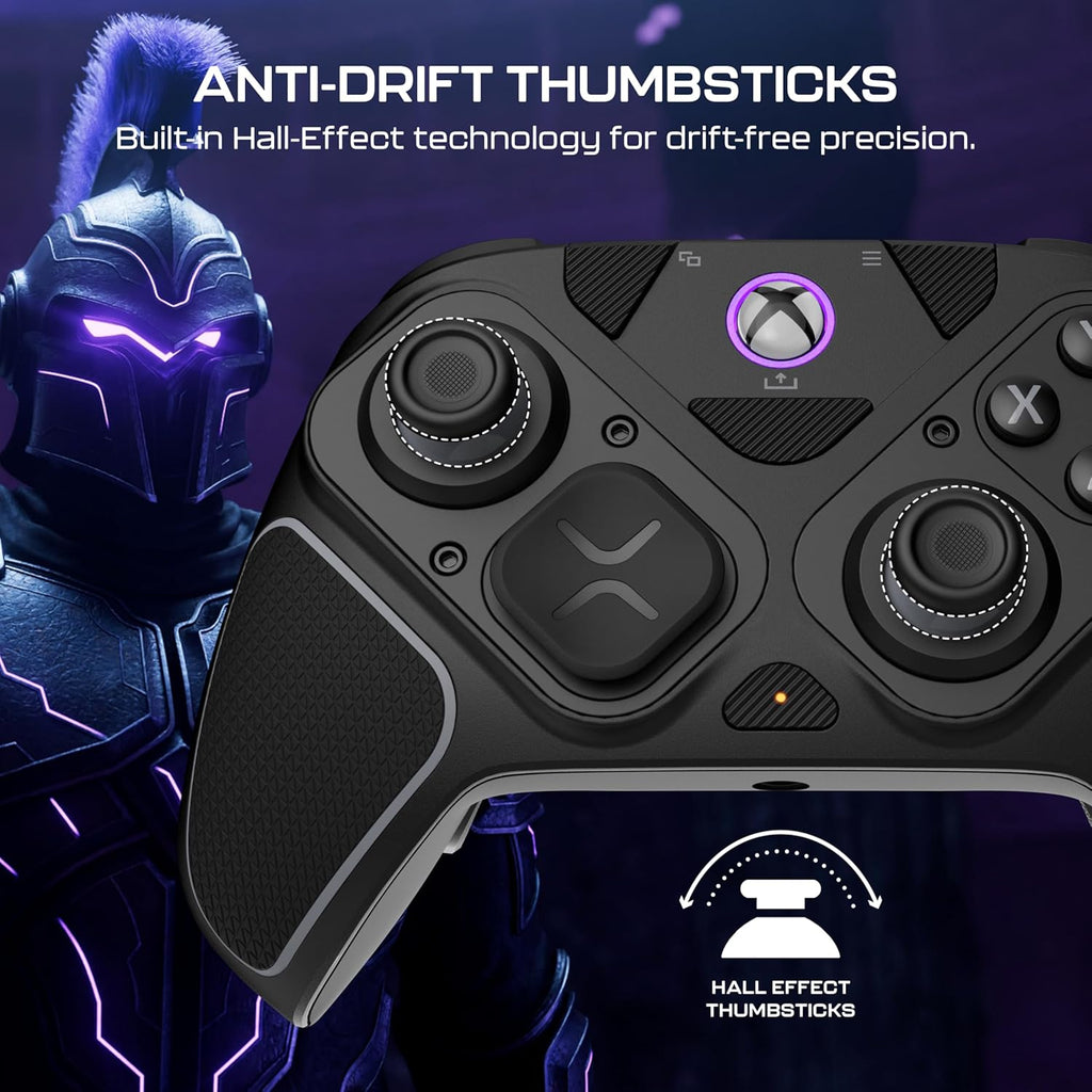 Turtle Beach Victrix Pro BFG Reloaded Wireless Gaming Controller for Xbox | Xbox Series X|S. Xbox One. PC. Modular. Fightpad Module. Hall-Effect Sticks. Triggers. 4 Remappable Buttons. Esports