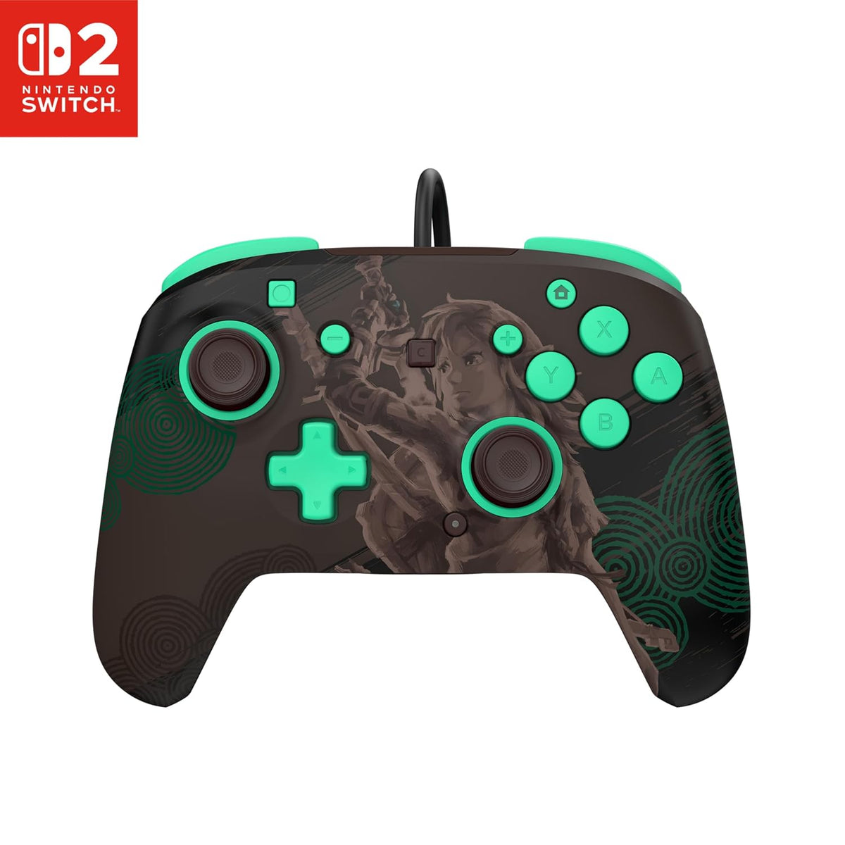 Turtle Beach Rematch Wired Controller Goomba Stomp Nintendo Switch 2 | Nintendo Switch 2. Lite. OLED. Hall-Effect Thumbsticks. 2 Mappable Buttons. Glows-in-the-Dark. C-Button. Goomba Stomp